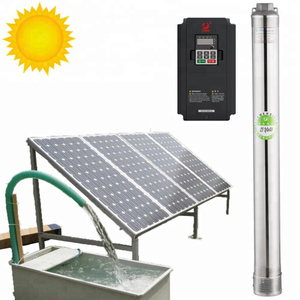 5500 Watt Solar Water Pump, Agriculture Brushless Submersible Deep Well Solar Pump 