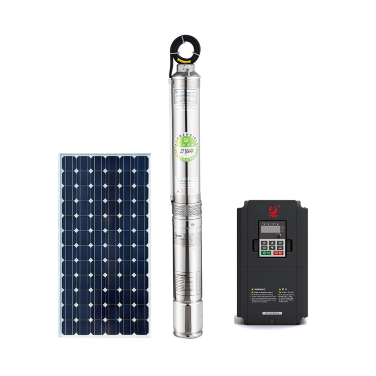 High Quality Water Agriculture Brushless Submersible Deep Well Water Solar Pump
