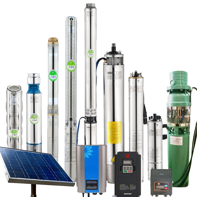 Good Quality Hot Sale 1/4 Hp Water Pump 7.5 Hp Submersible Well Pump With Solar Panel Price