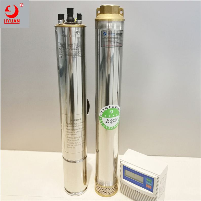 Stable Quality Submersible 50M Head Deep Well Solar Pump
