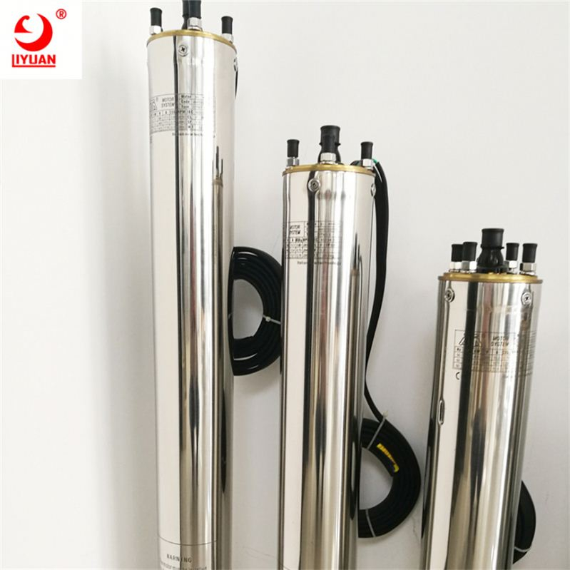 Stable Quality Multistage Deep Well Submersible Water Ss Pump