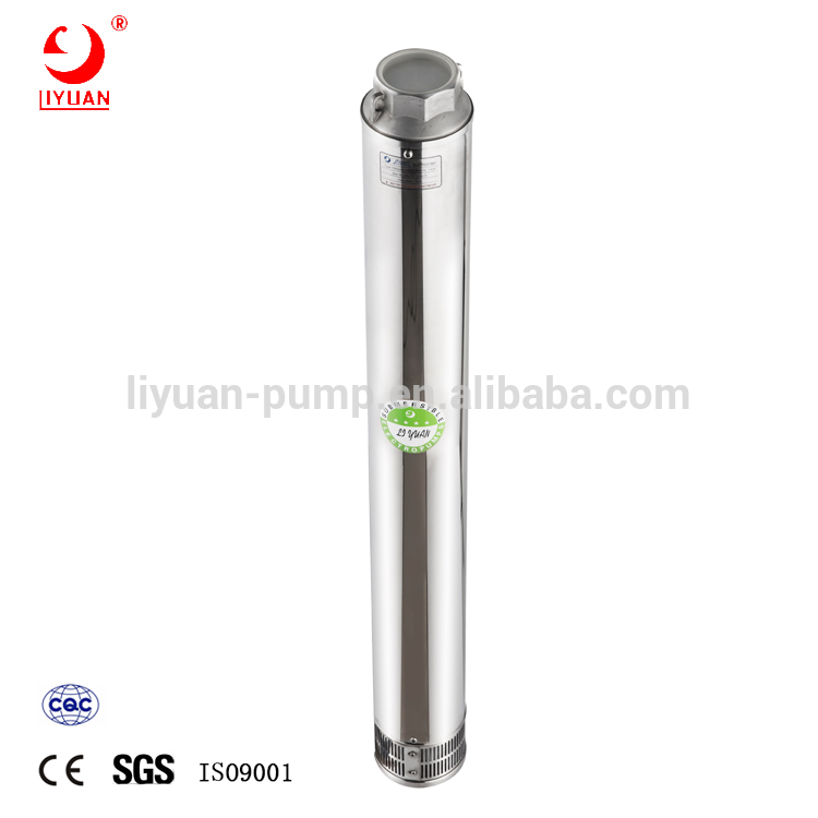 Liyuan 6inch Ppo Pom Pc Spare Parts Impeller 30hp Rate Price Water Submersible Solar Stainless Steel Head Deep Well Pump